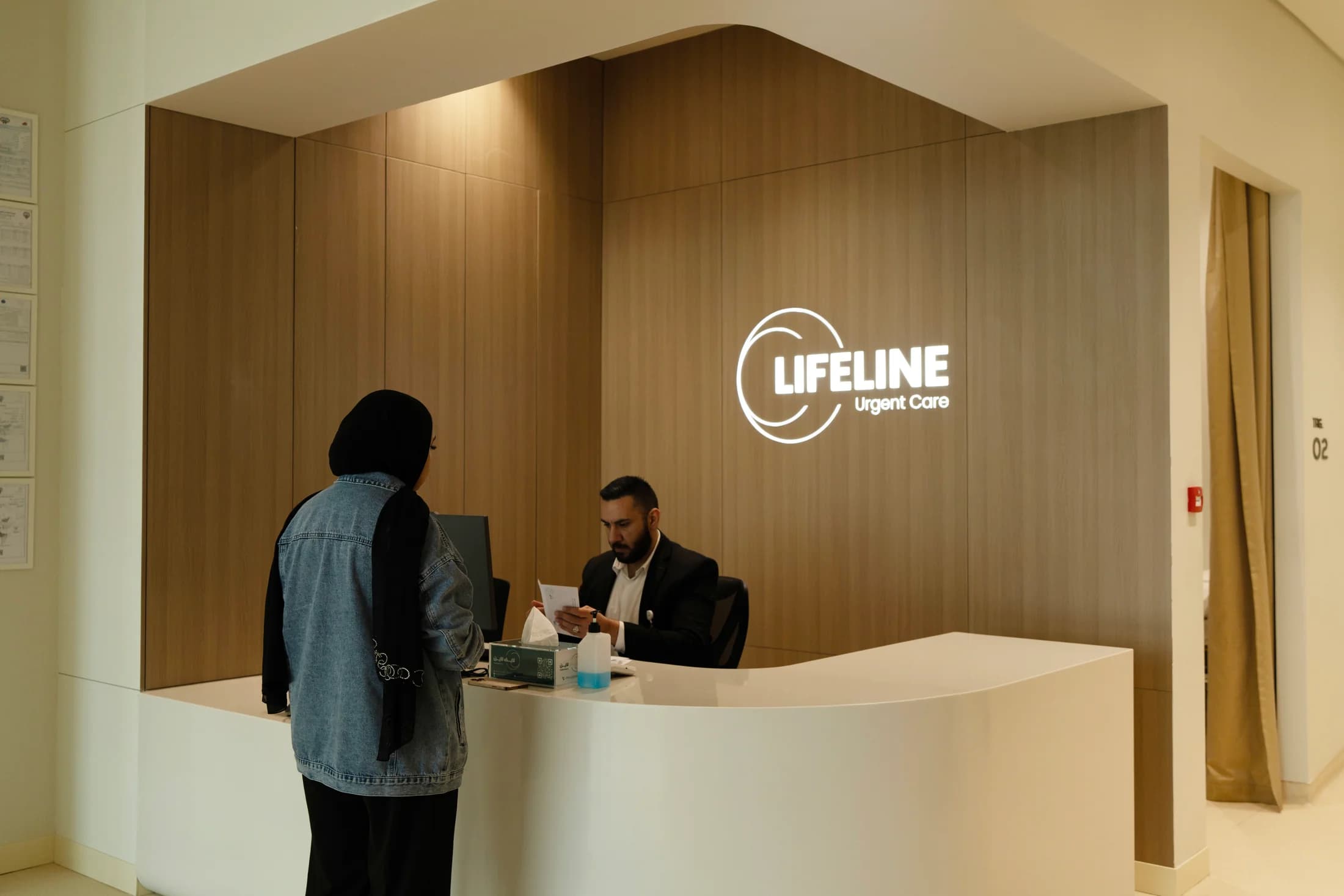 Insurance support at Lifeline Urgent Care